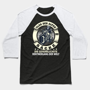 Motorrad Club Der Alten Säcke Witzig 50 Jahre Baseball T-Shirt